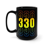330 Black Mug 15oz